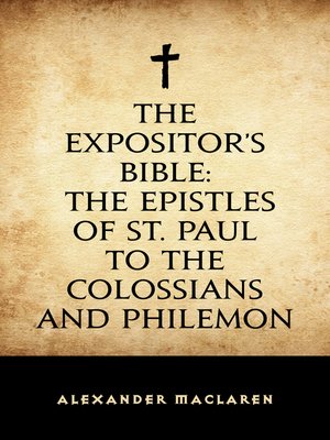 cover image of The Expositor's Bible